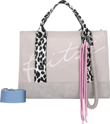Produktbild von Fritzi aus Preußen Schultertasche Tote Bag Limited Summer Canvas Leo Sand beige