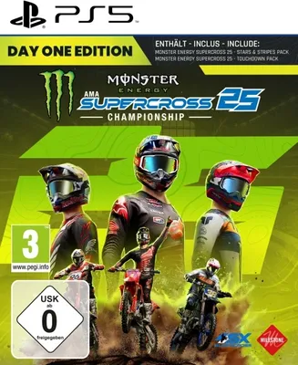 Produktbild von GAME Monster Energy Supercross 25, PlayStation 5, E (Jeder), Physische Medien