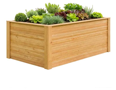 Productafbeelding van Westmann Larius 160: Houten verhoogde tuinbed, lariks hout, 160x90 cm