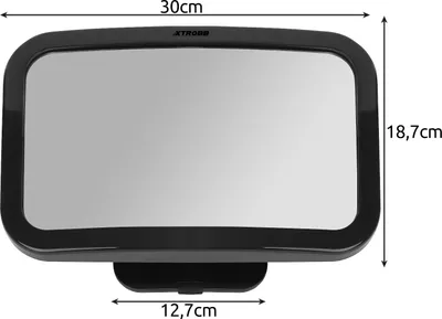 Produktbild von Auto Rücksitzspiegel Babyspiegel Bruchsicher 360° Drehbar Kinder-Überwachung Sicheres Fahren 8928