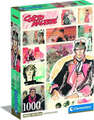 Image de Puzzle CLE 1000 Compact Corto Maltese 39807