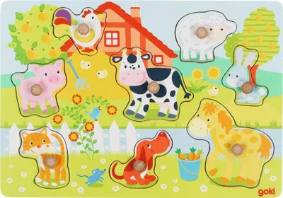 Produktbild von Goki 57392, 8 Stück(e), Tiere, 1 Jahr(e)