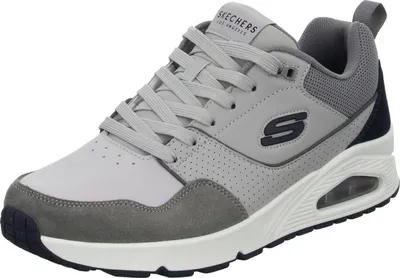 Image de Skechers Uno - Retro One Sneakers Laag - Donkergrijs - Maat 41