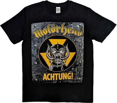 Obrázok produktu pre Motörhead Achtung! Black M Tričko