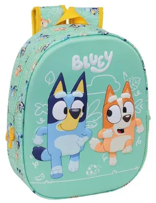 Produktbild von Safta Bluey 3d 8.64l Rucksack Grün Kinder Grün One Size