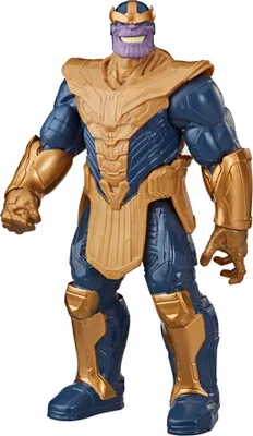Produktbild von Marvel Avengers Titan Hero Thanos deluxe Figur 30cm