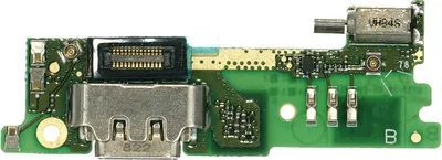 Produktbild von Ladebuchse für Sony Xperia XA1 (G3121) USB-C Platine Mikrofon, Vibrationsmotor Ladeanschluss Lade Eingang