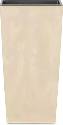 Produktbild von Blumentopf mit Einsatz CORBI Betoneffekt Sand 14 cm