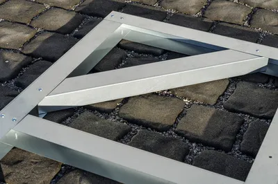 Obrázek produktu pro Globel Industries Základový rám podlahy pro přístřešek "Lean-To 58" hliníkový polotovar 144 x 234 cm