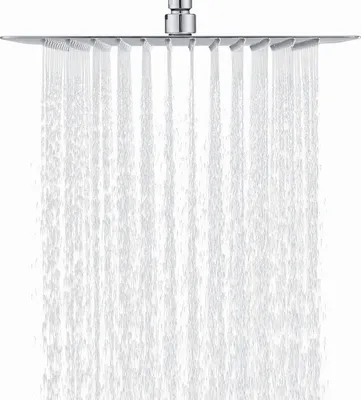 Produktbild von Regenduschkopf 40x40cm - Wassersparend - Edelstahl - Chrom