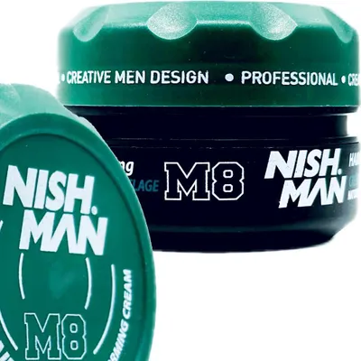 Produktbild von Nishman - M8 Natural Forming Cream - Hair Pomade 100ml