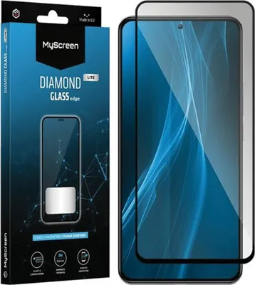 Obrázok produktu pre Ms Diamond Glass Edge Fg Xiaomi Redmi Note 12S Black/Black Full Glue