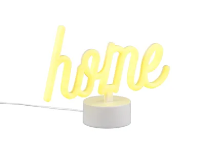 Produktbild von Reality LED Tischleuchte Home 29 x 14 cm warmweiß weiß