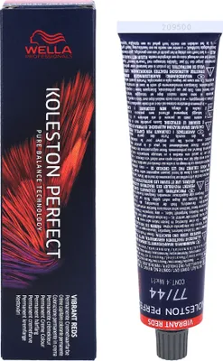 Produktbild von Wella Koleston Perfect Me+ Vibrant Reds, Braun, 77/44, Unisex, 60 ml, Alle Haare, Glanz