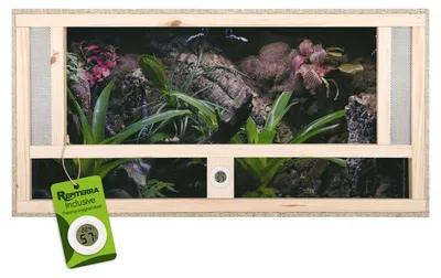 Produktbild von Repiterra® Terrarium Frontbelüftung Holzterrarium OSB Holz Terrarien 100x40x40cm