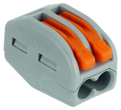 Image de Wago 222-412/995-010, 12,4 mm, 20,5 mm, 14,5 mm, 180 pièces