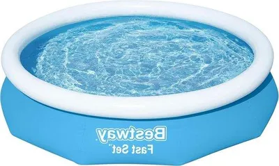 Produktbild von Famanu Aufblasbares Schwimmbad - Blau - 3200 L - 305 x 66 cm