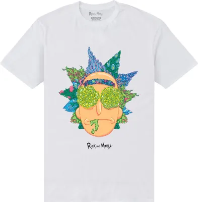 Image de Rick And Morty - T-shirt Homme/Femme Unie PN152 (S) (Blanc)