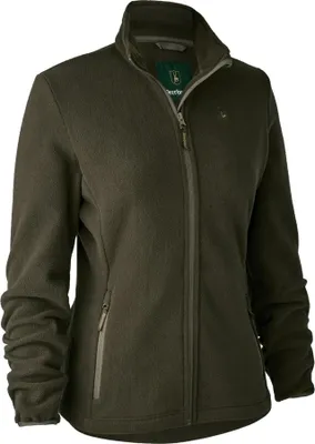 Produktbild von Deerhunter Lady Chasse Fleecejacke, Damen Fleece Jacke, Farbe:Beluga, Größe:36