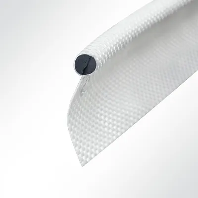 Produktbild von Lysel® Zeltkeder PVC einfahnig Durchmesser 7.50mm in weiß VE 7m