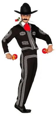 Obrázok produktu pre "MARIACHI" (sako, nohavice, klobúk, kravata) - veľkosť: L