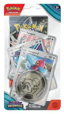 Immagine prodotto di Pokemon Twilight Masquerade: Porygon-Z Premium Checklane Blister