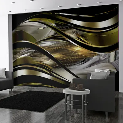 Produktbild von Fototapete selbstklebend Ornament 343x256 cm Tapete Wandtapete Wandbilder Klebefolie Dekofolie Tapetenfolie Wand Dekoration Wohnzimmer - Design Abstrakt a-A-0088-a-d