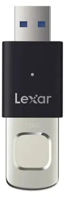 Zdjęcie produktu dla Lexar JumpDrive F35 PRO, 128 GB, USB Typu-A, 3.2 Gen 1 (3.1 Gen 1), 400 MB/s, Łożysko tulejowe, Czarny, Srebrny