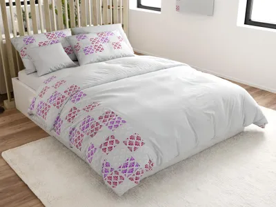 Obrázek produktu pro Povlečení z mikrosaténu VELLARI, světle šedé 70x90 + 140x200