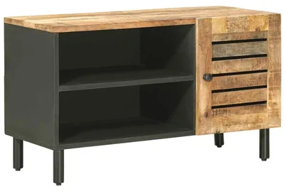 Produktbild von vidaXL Stauraumschränke Natur 80 x 33 x 46 cm Massivholz Mango