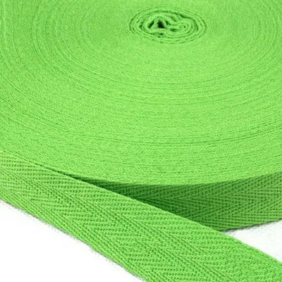 Productafbeelding van Biasband 25 yards x 20 mm - Katoenen Band - Keperband - Naadband - Textielband - Verstevigingsband