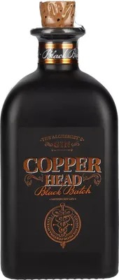 Image de Copperhead London Dry Gin BLACK BATCH 42% Vol. 0,5l