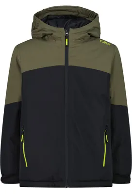 Produktbild von Cmp Kid Jacket Fix Hood Antracite-Olive Antracite-Olive 176