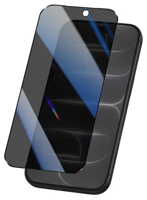 Immagine prodotto di Avizar, vetro protettivo per iPhone 18 Pro Max con filtro antiriflesso e protezione anti-spia, trasparente, colore nero