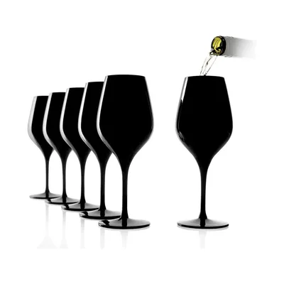 Zdjęcie produktu dla Neuerts Vorteilset: 2 x Stölzle Lausitz 6x EXQUISIT Blind Tasting Glass schwarz 147 00 02 KE001 und Geschenk + Spende