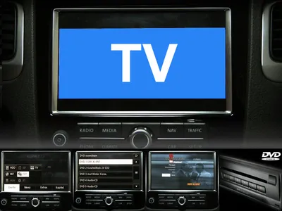 Obrázok produktu pre Originálny káblový zväzok Kufatec DVD menič RNS 850 pre VW Touareg II 7P