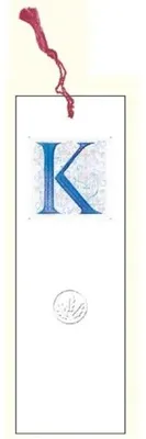 Produktbild von Lesezeichen mit Anagramm „K“ – DaVinci