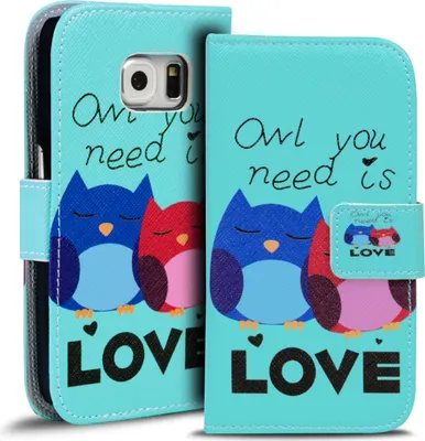 Image de Housse de téléphone portable pour Samsung Galaxy S6 Housse en cuirPolyuréthaneMotif Housse de protection