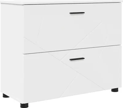Zdjęcie produktu dla Szafka Łazienkowa z szufladą z drzwiami Biały 76,5 x 35 x 64 cm