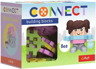 Zdjęcie produktu dla Trefl Zestaw klocków Pocket Girl: Bea, Klocki do budowania, 4 lat(a), Celuloza, Plastik, 35 szt., 128 g