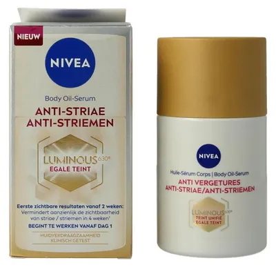 Produktbild von Nivea Luminous 630 Anti-Dehnungsstreifen-Körperölserum (100 ml)