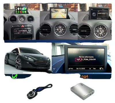 Produktbild von Drahtloses CarPlay Android Auto, Kamerasupport, benutzerfreundliche Oberfläche, ng4