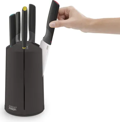 Productafbeelding van Joseph Joseph Elevate messenblok set, 6-delig, zwart