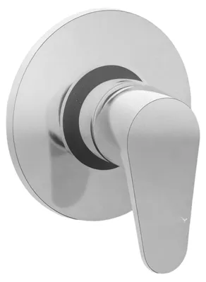 Produktbild von Unterputz-Duscharmatur komplett modern Messing verchromt