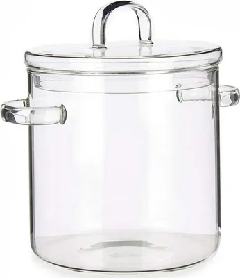 Produktbild von Kasserolle mit Deckel Vivalto TP-HM05-2200/BHA1 Transparentes Borosilikatglas 15,3 x 19,5 x 21 cm