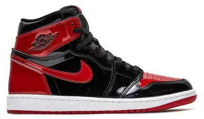 Produktbild von Air Jordan 1 Retro High OG Bred Patent - EU: 46