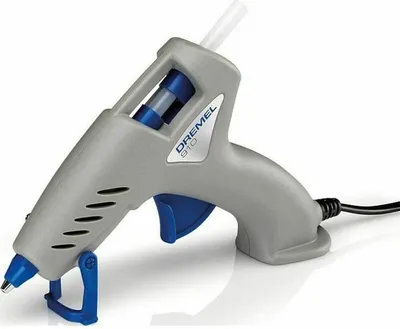 Immagine prodotto di DREMEL 910 Hot Glue Gun - Heating temperature at 165°C - Supplied with 3 x 7mm glue sticks