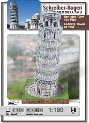 Produktbild von Schreiber-Bogen Kartonmodellbau Schiefer Turm von Pisa N