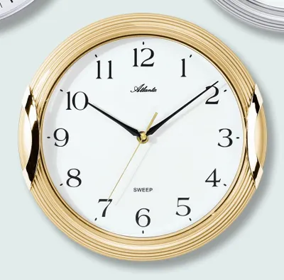Produktbild von Atlanta Wanduhr, Quartz, Ø 30,0 cm, 4235-9