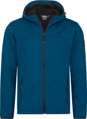 Produktbild von Kjelvik dario softshell jacke männer xl - wasser -repellent blau